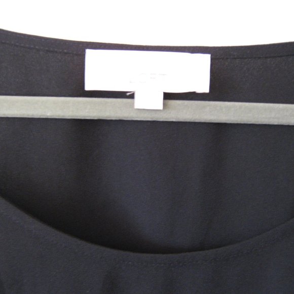 LOFT Black Sleeveless Blouse - Picture 3 of 4